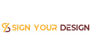 Sign your design Logo